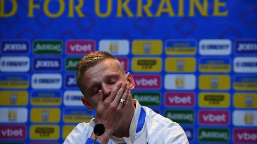 Mondial/Barrages: Zinchenko rêve de donner de la joie aux Ukrainiens