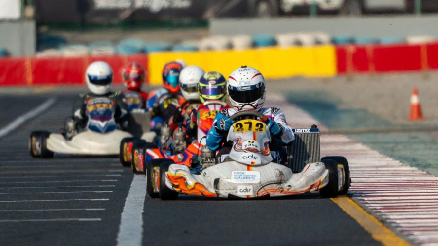 Karting : Oliver Allam vise le sacre au Moyen-Orient, plein gaz vers Sharjah