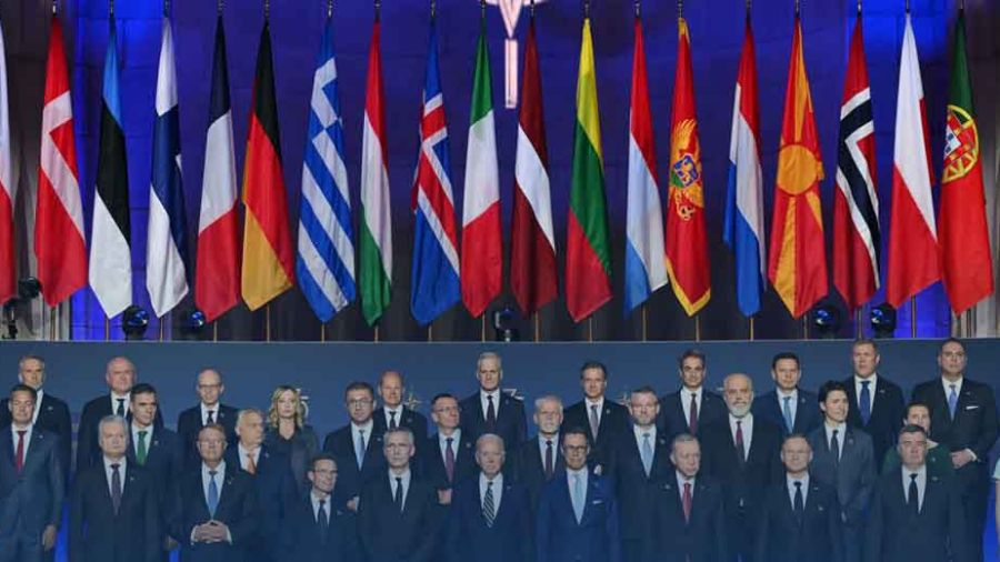 Otan: l'Ukraine au cœur des discussions à Washington