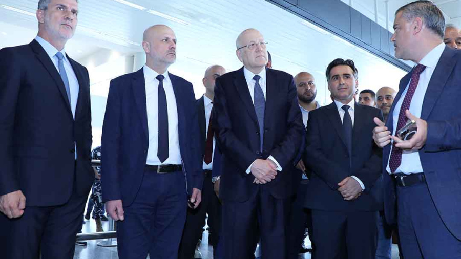 Mikati inspecte l’aéroport: les mesures sécuritaires sont appliquées