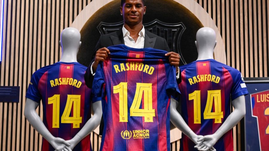 Football: Marcus Rashford signe à Barcelone en prêt