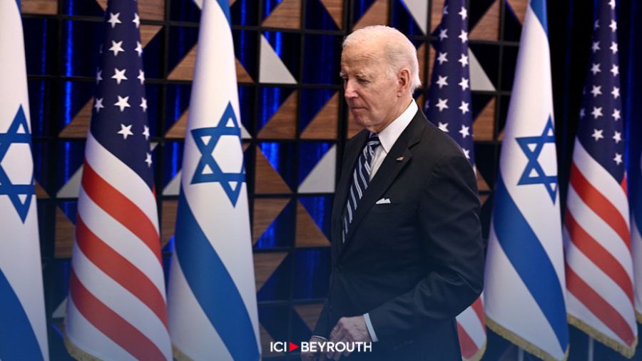Gaza/Israël: le président Biden sur tous les fronts