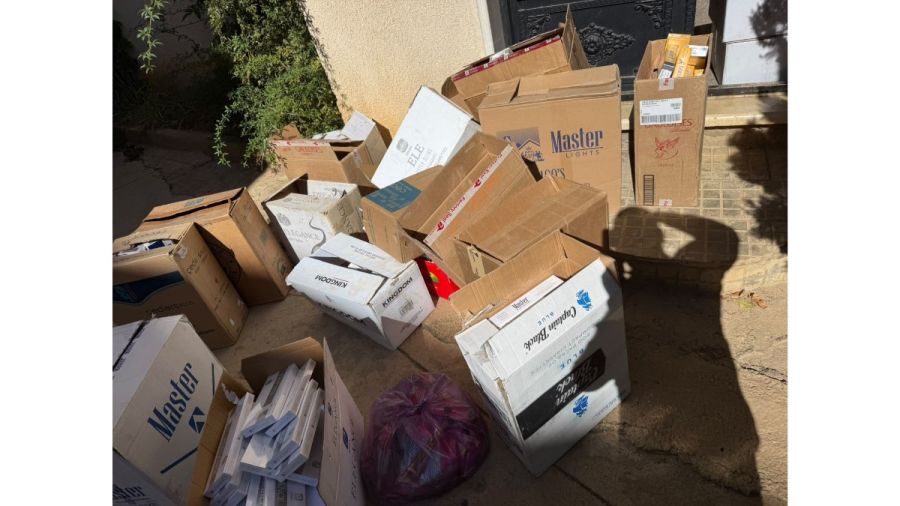 La Régie saisit des produits du tabac illicites à Baalbeck