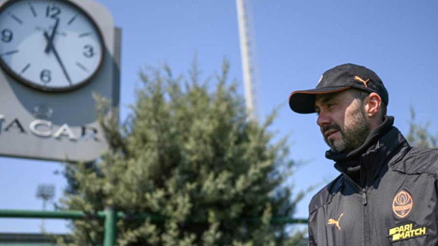 Ému, l'entraîneur italien du Shakhtar Donetsk ignore s'il restera