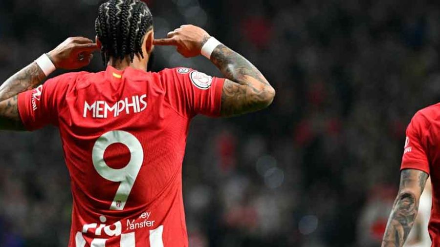Coupe du Roi: Memphis envoie l'Atlético Madrid en demi-finale