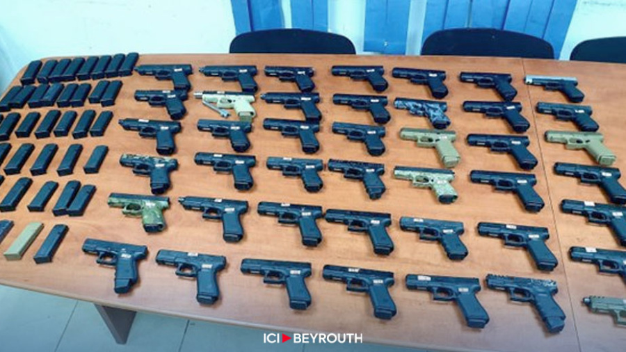 Saisie d’armes de contrebande du Liban vers Israël