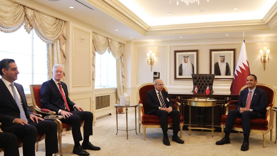 Salam et son homologue qatari discutent énergie, armée et reconstruction
