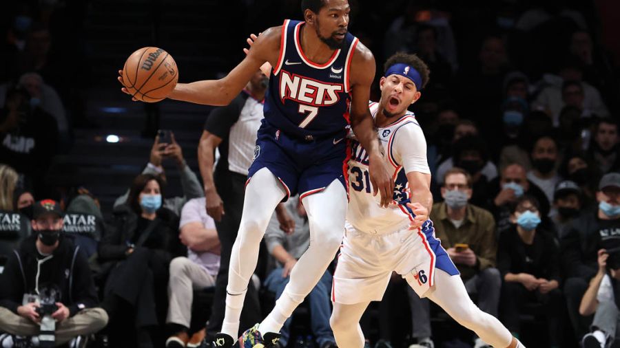 NBA: Kevin Durant porte des Nets diminués par le Covid face aux Sixers