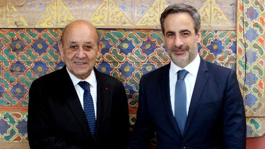 Moawad rencontre Le Drian et salue l’évolution de la position française