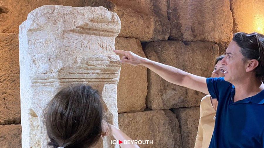 Amos Hochstein à Baalbeck
