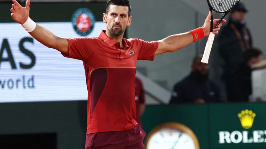Djokovic vient à bout de Musetti en cinq sets au 3e tour