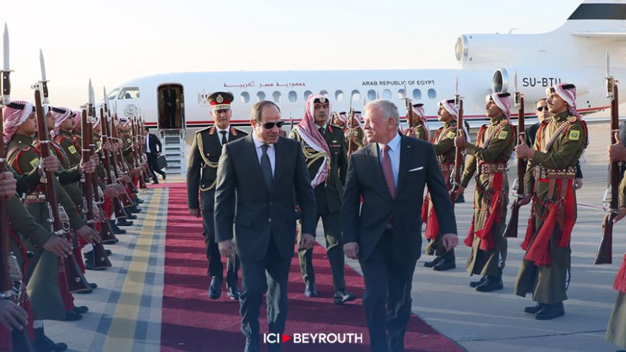 Gaza: Al-Sissi, Abdallah II et Abbas veulent plus de «pression» sur Israël