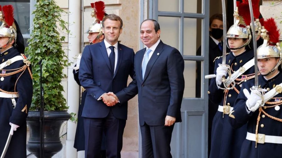 Appel conjoint de Macron et Sissi contre une offensive à Rafah
