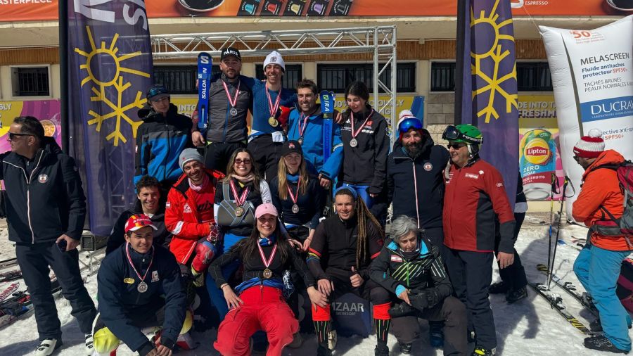 Ski alpin: Manon Chad et Manon Ouaiss en or, Hayek et Hobeiche au sommet