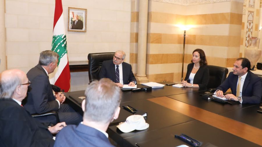 Nawaf Salam rencontre des membres du Congrès américain