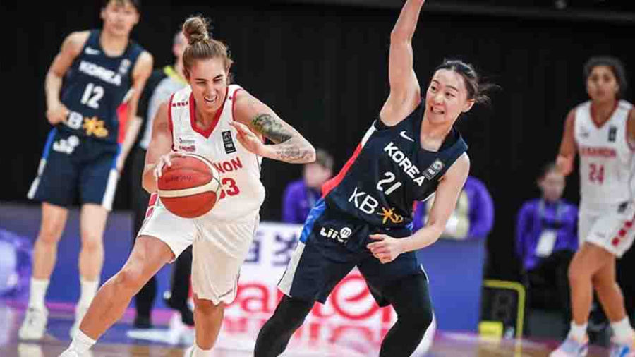 Basket/Coupe d'Asie: contre les Coréennes, les Libanaises trébuchent encore