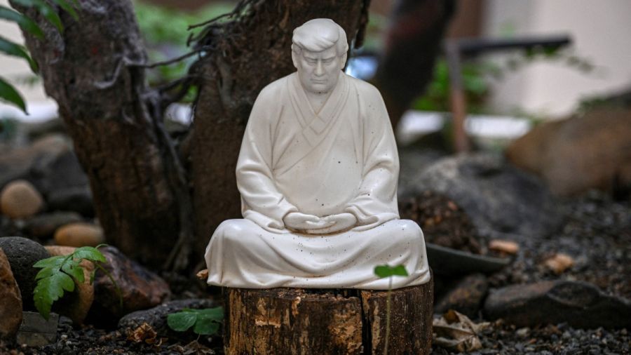 Trump en Bouddha: en Chine, des statues font sensation
