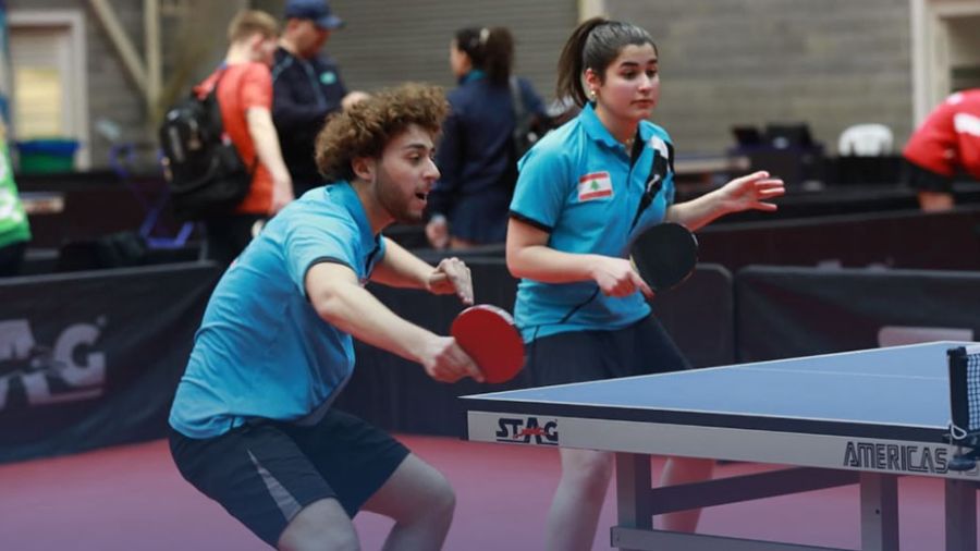 Le tournoi international de tennis de table de Beyrouth 