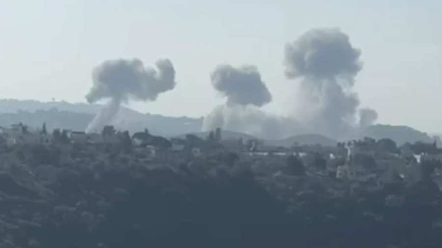 De puissantes frappes israéliennes secouent la région de Nabatieh