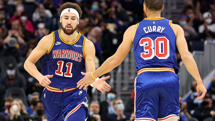NBA: les Warriors disposent des Pistons grâce à Thompson et Curry