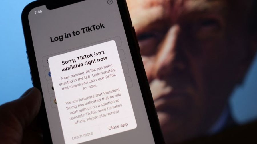 TikTok désormais inaccessible aux États-Unis mais compte sur une \