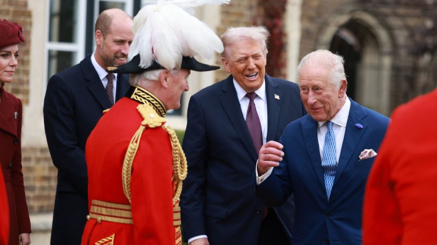 Trump accueilli par le roi à Windsor au premier jour de sa visite d'État au Royaume-Uni