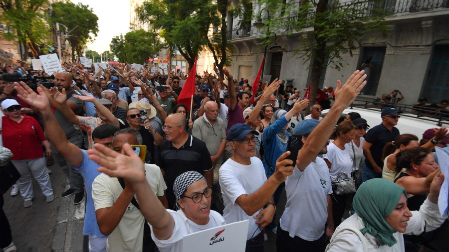 Tunisie: manifestation contre le gouvernement et les pénuries d'eau