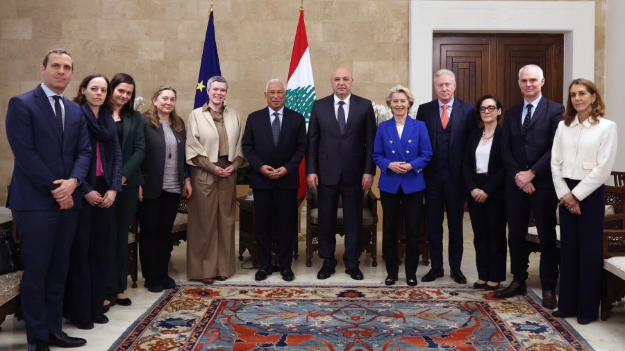 Joseph Aoun appelle l’Europe à soutenir l’armée et la stabilité du Liban