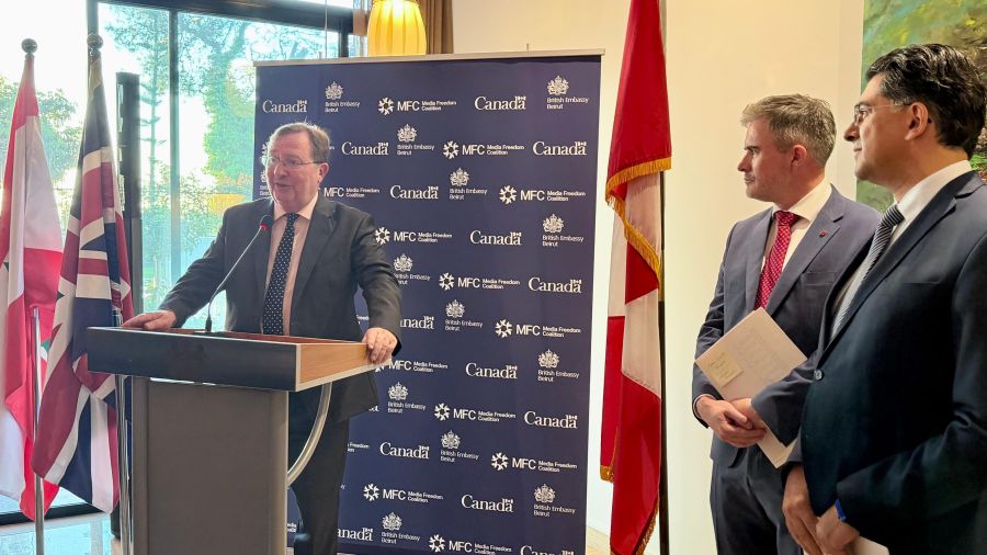 Londres et Ottawa défendent la liberté de la presse au Liban