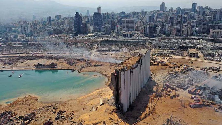 Fuites d’acide sulfurique au port de Beyrouth