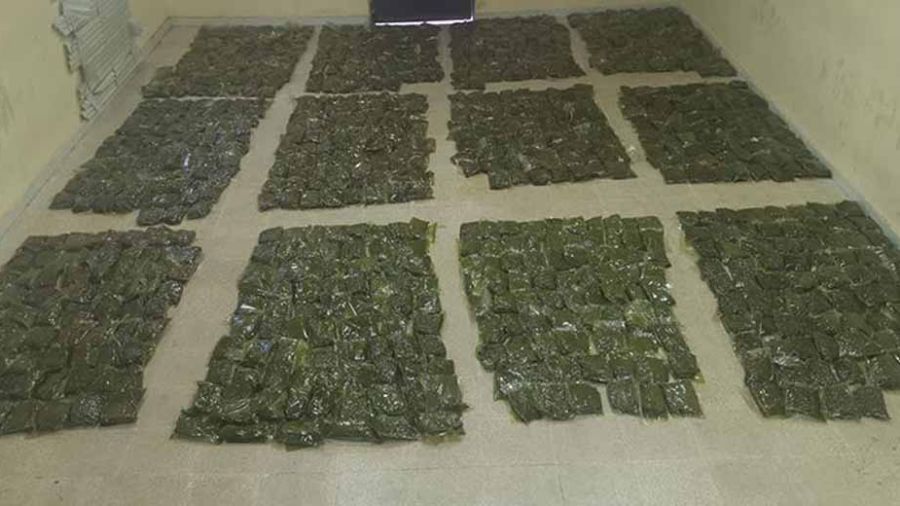 L’armée saisit 450 kilogrammes de drogue