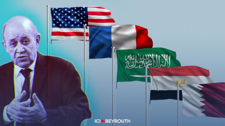 Le Drian proposerait un dialogue national sous égide internationale