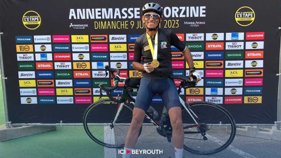 Cyclisme: Nader dans le peloton de L'Étape du Tour