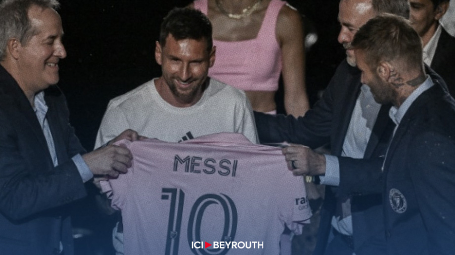Messi présenté par l'Inter Miami dans l'euphorie... et sous la pluie