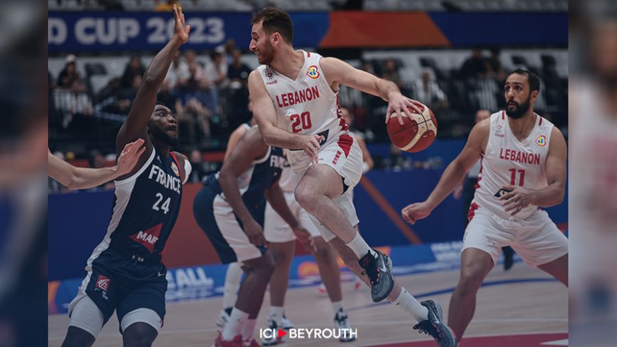Basket: le Liban échoue sur le fil face à la France
