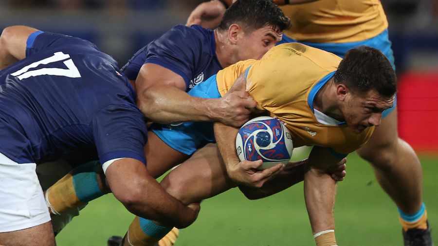 Rugby: la France bat l'Uruguay malgré un match décevant