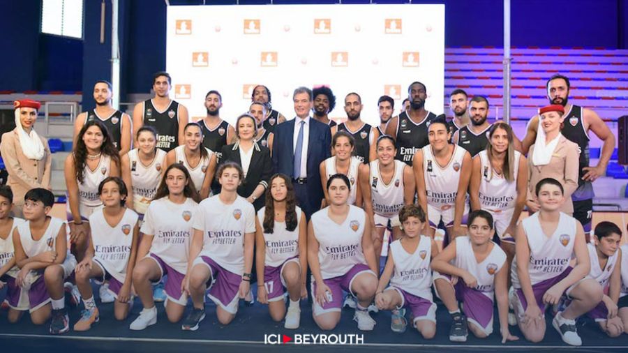 Emirates étend ses ailes au basket libanais en soutenant le Beirut Club