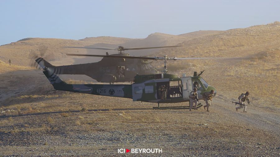 Exercice militaire libano-britannique près d’Akoura