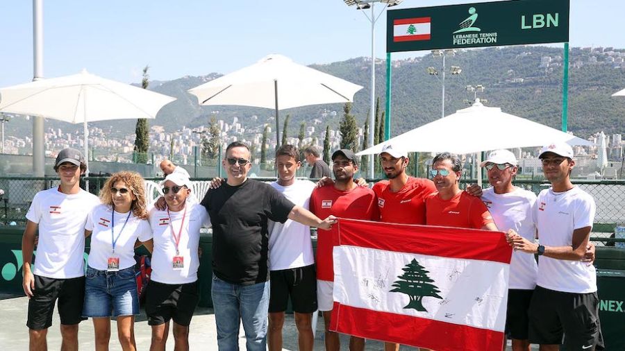 Coupe Davis: Le Liban défiera le Japon pour une place dans le groupe mondial