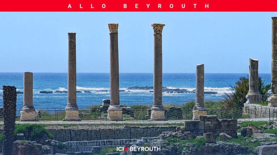 Le phare qui surplombe la mer de Tyr