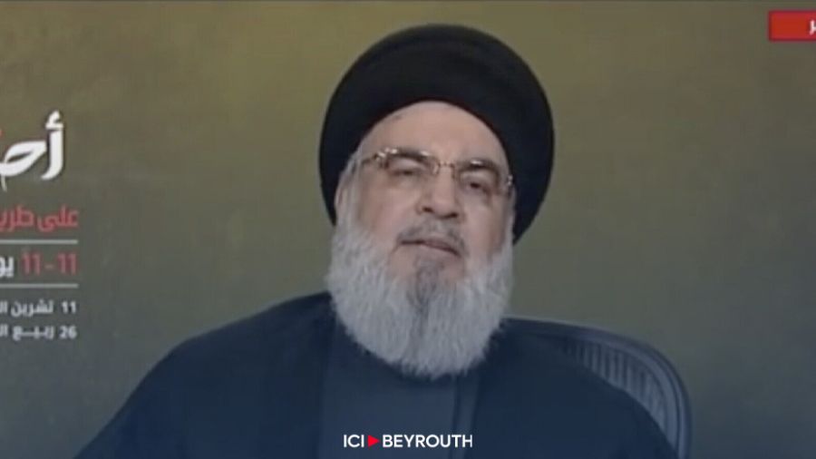Appel de phares et menaces dans le discours de Nasrallah