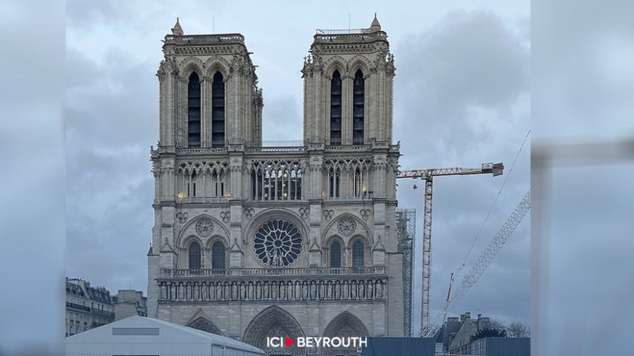 La flèche de Notre-Dame annoncera Noël à Paris