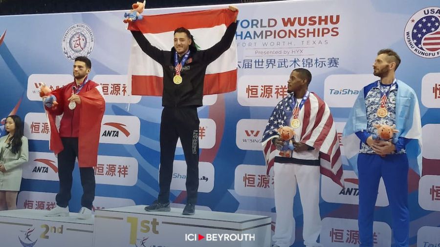 Le Liban se distingue aux Championnats du monde de wushu kung-fu