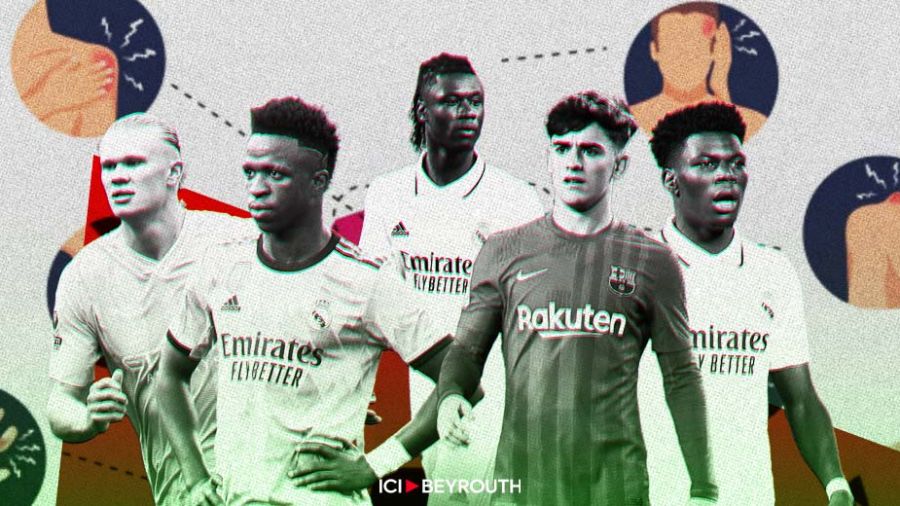 Blessures en cascade dans le monde du football