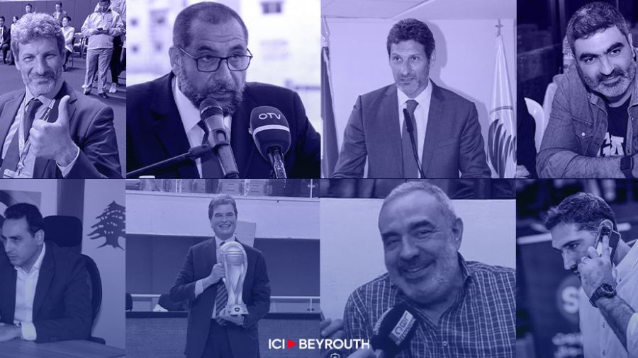 Par-delà le parquet: les présidents des clubs de basketball libanais