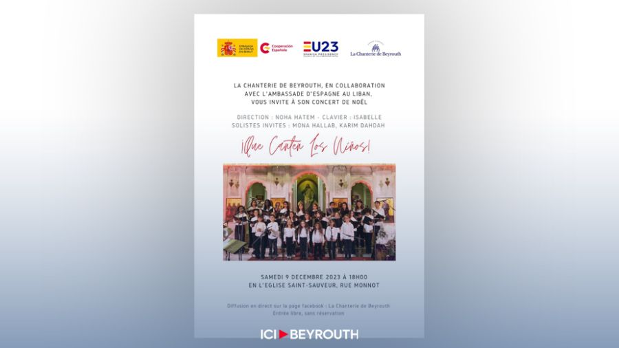 Le concert de Noël de la Chanterie de Beyrouth