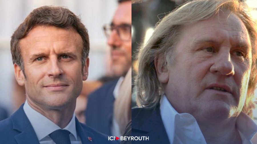 Emmanuel Macron condamne la chasse à l’homme contre Depardieu