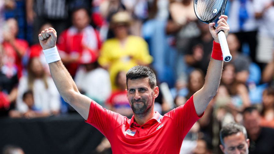 Tennis/United Cup: Djokovic gagne mais souffre du poignet