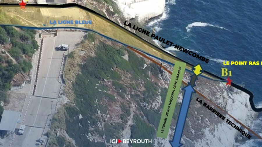 1/4 Frontière libano-israélienne: le tunnel de Ras Naqoura, une zone triplement contestée