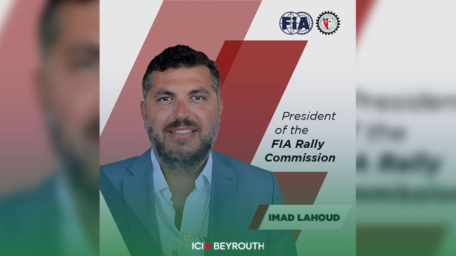 Imad Lahoud, président de la Commission des rallyes au sein de la FIA